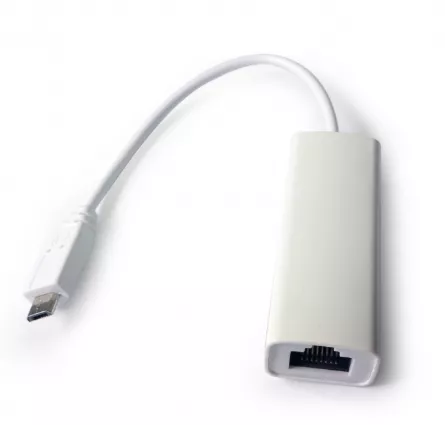 ADAPTOR RETEA GEMBIRD , extern, micro USB, port RJ-45, 100 Mbps, "NIC-mU2-01" (include TV 0.18lei), [],catemstore.ro