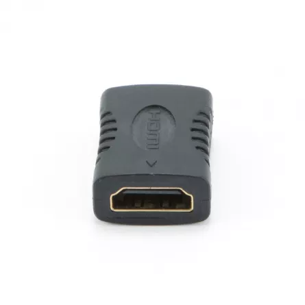 ADAPTOR video GEMBIRD, HDMI (M) la HDMI (M), conectori auriti, black, "A-HDMI-FF" (include TV 0.06 lei), [],catemstore.ro