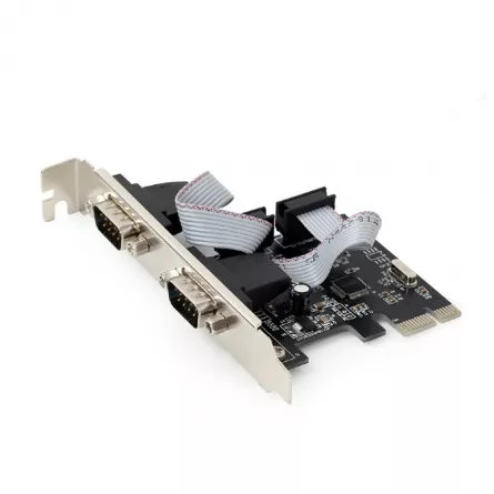 CARD adaptor GEMBIRD, PCI-Express la 2 x Port Serial, cu bracket low-profile "SPC-22", [],catemstore.ro