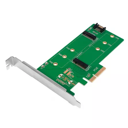 CARD adaptor LOGILINK, PCI-Express la M.2 SSD SATA/PCIe, "PC0083", [],catemstore.ro