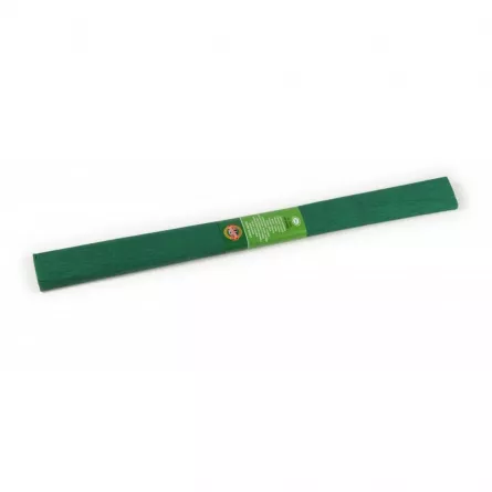 Hartie creponata, 200x50cm, Verde Inchis, 10buc/set - Koh-I-Noor, [],catemstore.ro