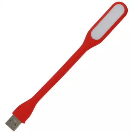 LAMPA LED USB pentru notebook, SPACER, red, "SPL-LED-RD" (include TV 0.18lei), [],catemstore.ro