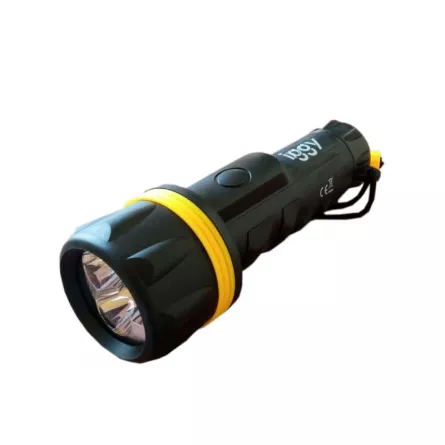 LANTERNA LED Iggy, 80 lumen, IP44, material ABS+cauciuc, baterie: 2 x D "IGFL-LED-LAMP-02" (include TV 0.18lei), [],catemstore.ro