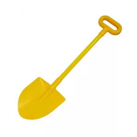 Lopata din plastic, 61 cm, galbena - ROBENTOYS, [],catemstore.ro