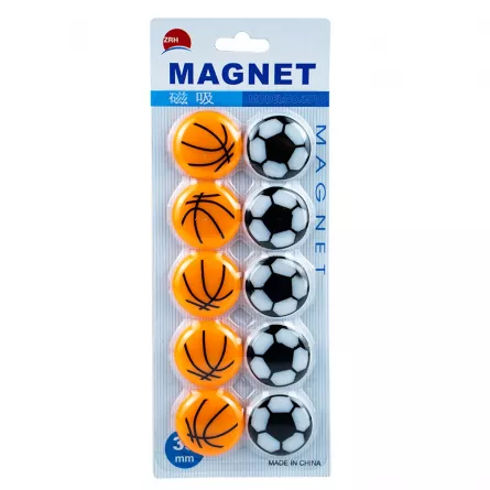 Magneti minge, 35mm, 10 buc/set, [],catemstore.ro