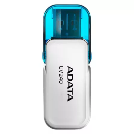 MEMORIE USB 2.0 ADATA 32 GB, cu capac, carcasa plastic, alb, "AUV240-32G-RWH" (include TV 0.03 lei), [],catemstore.ro
