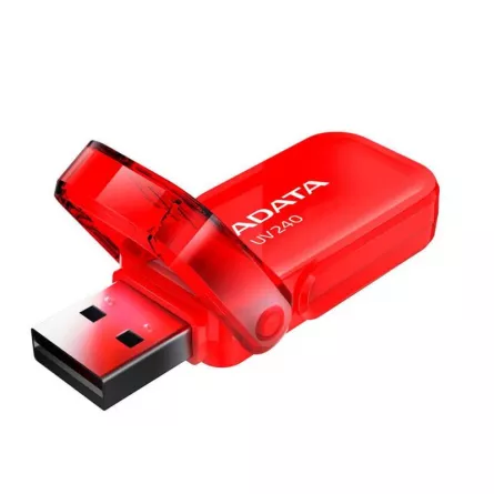 MEMORIE USB 2.0 ADATA 32 GB, cu capac, carcasa plastic, rosu, "AUV240-32G-RRD" (include TV 0.03 lei), [],catemstore.ro