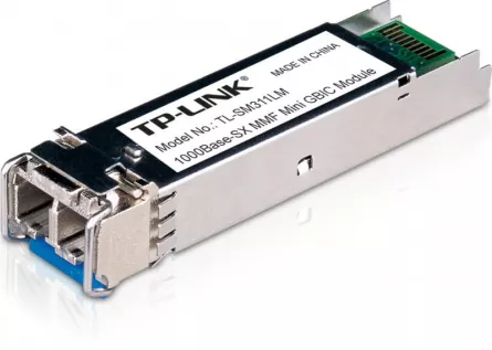 MODUL SFP TP-LINK MiniGBIC, Multi-mode, conector LC, pana la 550m distanta "TL-SM311LM", [],catemstore.ro