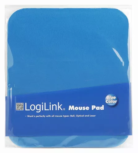 MousePAD LOGILINK, nylon, 250 x 220 x 3 mm, albastru, "ID0097", [],catemstore.ro
