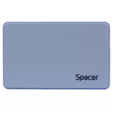 RACK extern SPACER, pt HDD/SSD, 2.5 inch, S-ATA, interfata PC USB 3.0, plastic, Bleu, "SPR-25612BL" (include TV 0.8lei), [],catemstore.ro