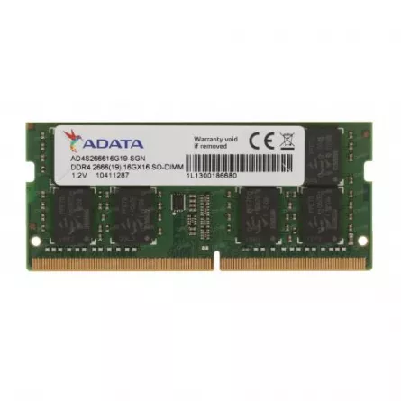 SODIMM Adata, 4GB DDR4, 2666 MHz, "AD4S26664G19-SGN", [],catemstore.ro