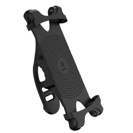 SUPORT bicicleta Baseus Miracle pt SmartPhone, fixare de bare de diferite dimensiuni, negru "SUMIR-BY01" - 6953156258884, [],catemstore.ro