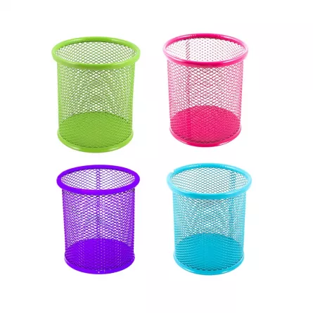 Suport birou MESH, rotund, color - OFFISHOP, [],catemstore.ro