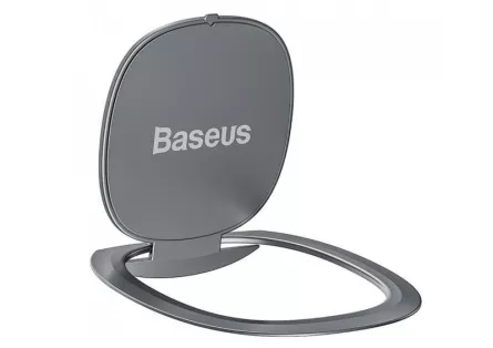 SUPORT Telefon Baseus Invisible, inel metalic pentru o prindere sigura si suport orizontal telefon, pliere 180 grade, grosime 2.1mm, aluminiu "SUYB-0S" - 6953156222991, [],catemstore.ro