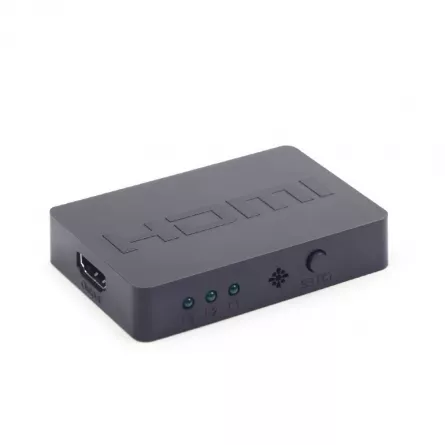 SWITCH video GEMBIRD, switch 3 device la 1 Monitor, conector 1: HDMI (M) x 3; conector 2: HDMI (M), "DSW-HDMI-34" (include TV 0.8lei), [],catemstore.ro