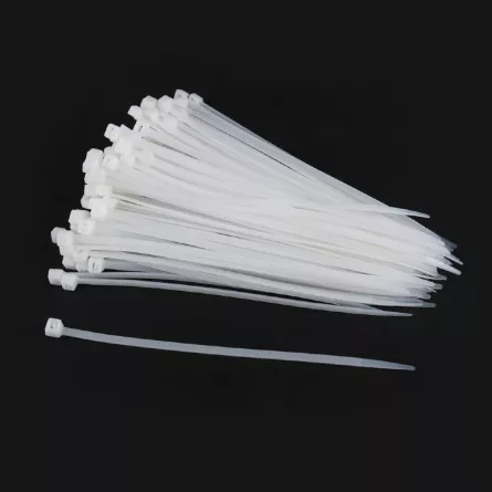 TILE prindere cablu GEMBIRD, 100pcs., 150*3.2 mm, din Nylon, white, "NYT-150/25", [],catemstore.ro