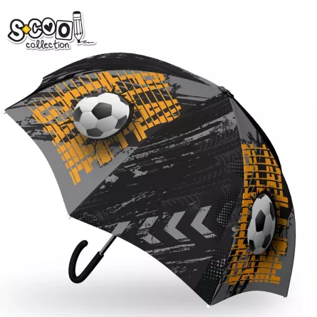 Umbrela copii, FOOTBALL, 48.5 cm - S-COOL, [],catemstore.ro
