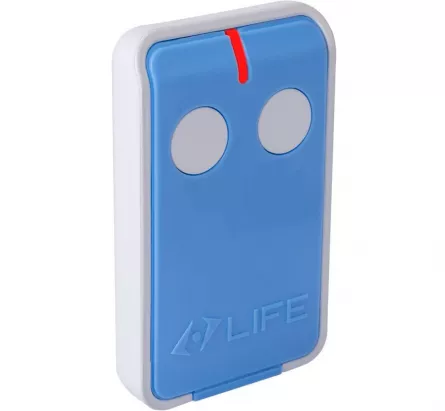 Telecomanda 2 butoane LIFE MAXI02-BLUE, [],automatizaripentruporti.ro