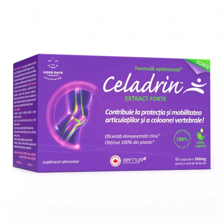 Pachet Celadrin extract forte barny's ct ,60 capsule cu Colafast Colagen Rapid X30 