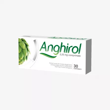 Anghirol, 30 Comprimate, Biofarm, [],farmacieieftina.ro