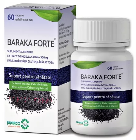 Baraka Forte 60 Capsule Moi, [],farmacieieftina.ro