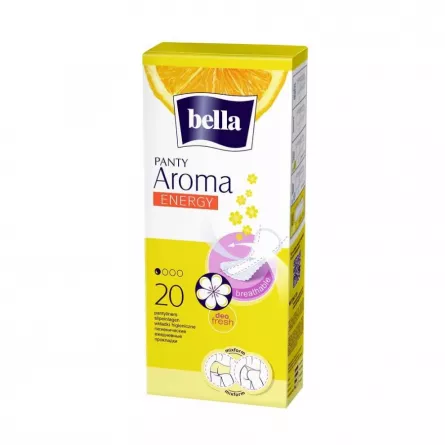 Bella Panty Aroma Energy, 20 buc, [],farmacieieftina.ro