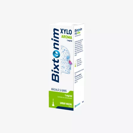 Bixtonim Xylo Aroma 1mg/ml Spray Nazal 10ml   Biofarm, [],farmacieieftina.ro