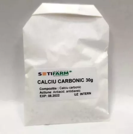 CALCIU CARBONIC 30 g, [],farmacieieftina.ro