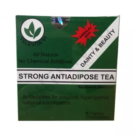 Ceai antiadipos original strong  30dz, [],farmacieieftina.ro