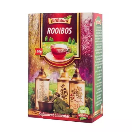 Ceai Rooibos, 50 g, AdNatura, [],farmacieieftina.ro