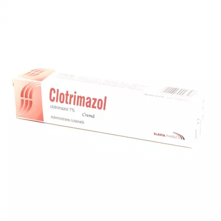 Clotrimazol Crema 1%  Tub*20G, [],farmacieieftina.ro