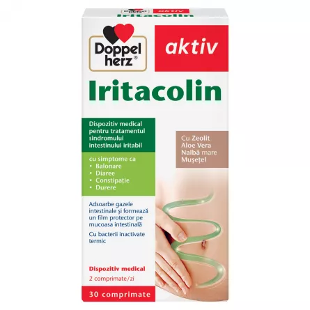 Doppelherz Aktiv Iritacolin 30 cpr, [],farmacieieftina.ro