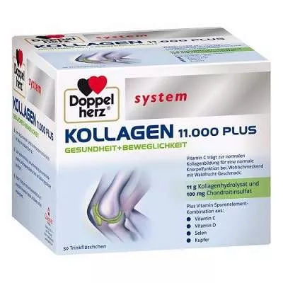 Doppelherz System Kollagen 1100 Plus, 30 Fiole, [],farmacieieftina.ro