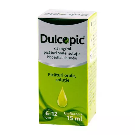 Dulcopic 7.5mg/ml 15ml, [],farmacieieftina.ro