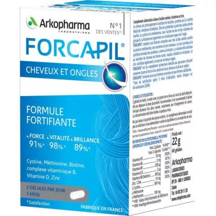 Forcapil, 60 gelule   Arkopharma, [],farmacieieftina.ro