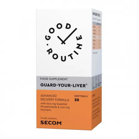 Guard Your Liver Good Routine, 30 capsule, Secom, [],farmacieieftina.ro