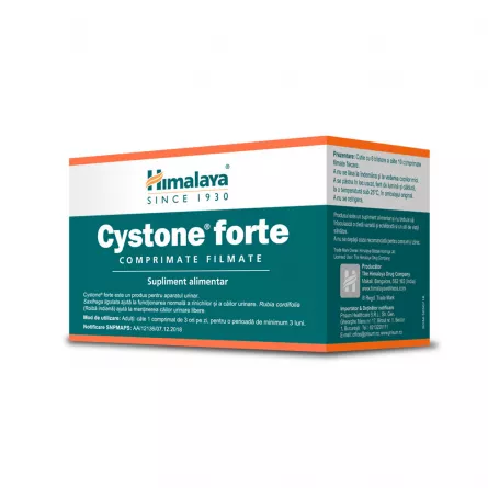 Himalaya Cystone Forte, 60 Comprimate, [],farmacieieftina.ro