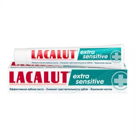 Lacalut extra sensitive x 75 ml, [],farmacieieftina.ro