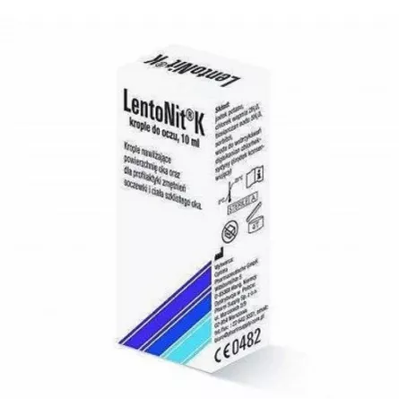 Lentonit K Picaturi Oftalmice, 10 ml, Inocare Pharm, [],farmacieieftina.ro