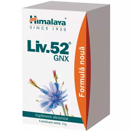 Liv 52 GNX, 60 comprimate, Himalaya, [],farmacieieftina.ro