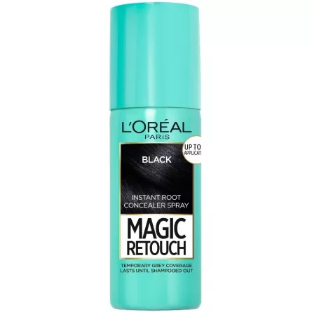 L'Oreal Magic Retouch 1 Black, [],farmacieieftina.ro