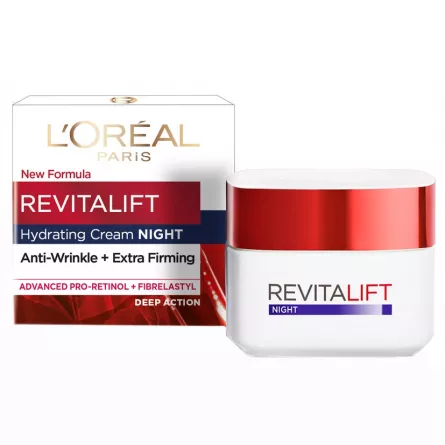 L'Oreal Revitalift Antirid Noapte 50 ml, [],farmacieieftina.ro