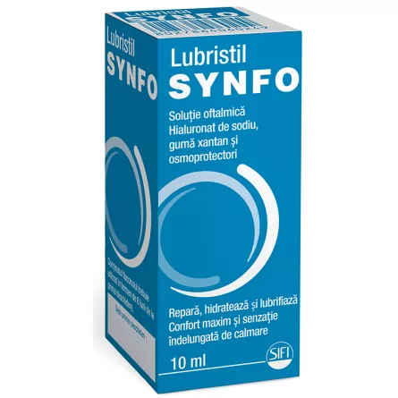 LUBRISTIL  SYNFO*10ML SOLUTIE OFTALMICA, [],farmacieieftina.ro