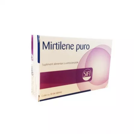 Mirtilene puro , 30 tablete, [],farmacieieftina.ro