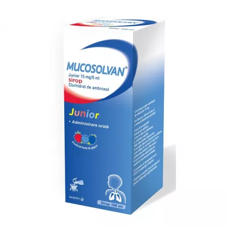 Mucosolvan Junior Sirop Tuse, 100ml, [],farmacieieftina.ro