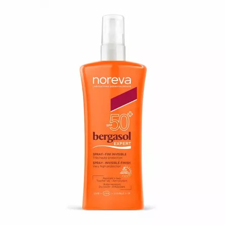 Noreva Bergasol Expert Spray Spf50+    125ml, [],farmacieieftina.ro