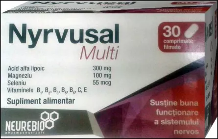 Nyrvusal Multi, 30 comprimate, [],farmacieieftina.ro