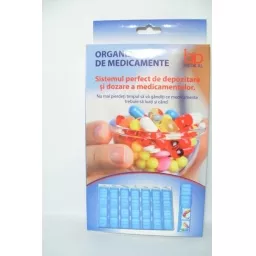 ORGANIZATOR MEDICAMENTE ZILNIC 28 CASETE, [],farmacieieftina.ro