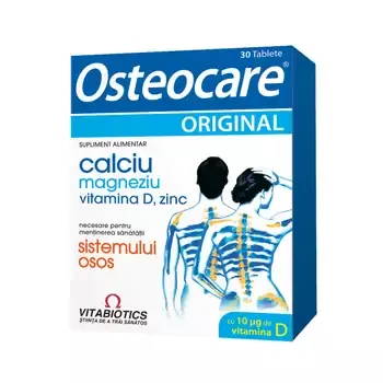 Osteocare Original, 30 Comprimate, Vitabiotics, [],farmacieieftina.ro