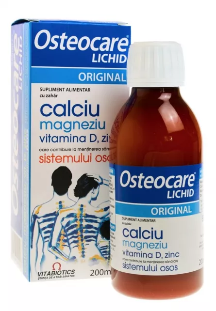 Osteocare Sirop cu Aroma de Portocale 200 ml, [],farmacieieftina.ro